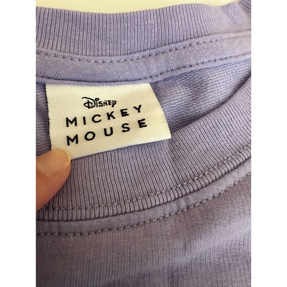 Women XL Lavender XL Freeze Mickey Mouse sweatshirt Peace Love Unity *1 spot* - Picture 3 of 14